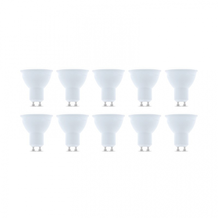 LED Lamp GU10 3W 230V 3000K, 10-pack, Warm white