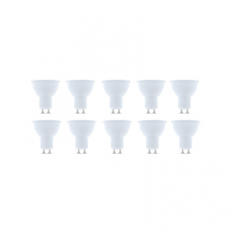 LED Lamp GU10, 3W, 230V, 6000K, 10-pack, Cool white