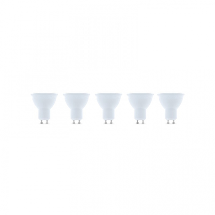 LED Lamp GU10, 7W, 230V, 3000K, 5-pack, Warm white LED Lamp GU10, 7W, 230V, 3000K, 5-pack, Warm white