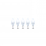 LED Lamp E14, C37, 10W, 230V, 3000K, Ceramic 5-pack, Warm white LED Lamp E14, C37, 10W, 230V, 3000K, Ceramic 5-pack, Warm white