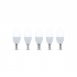 LED Lamp E14, C37, 6W, 230V, 4500K 5-pack, White neutral LED Lamp E14, C37, 6W, 230V, 4500K 5-pack, White neutral