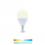 LED Lamp E14, G45, 10W, 230V, 3000K, Ceramic, Warm White LED Lamp E14, G45, 10W, 230V, 3000K, Ceramic, Warm White
