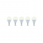 LED Lamp E14, G45, 6W, 3000K 5-pack, Warm White LED Lamp E14, G45, 6W, 3000K 5-pack, Warm White