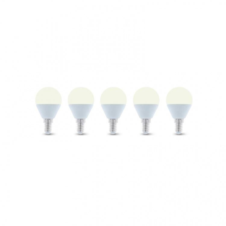 LED Lamp E14, G45, 6W, 3000K 5-pack, Warm White LED Lamp E14, G45, 6W, 3000K 5-pack, Warm White