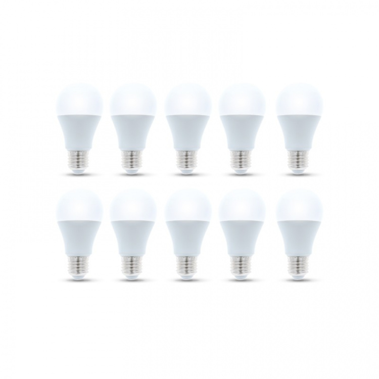 LED Lamp E27, A60, 10W, 230V, 4500K 10-pack, White neutral LED Lamp E27, A60, 10W, 230V, 4500K 10-pack, White neutral