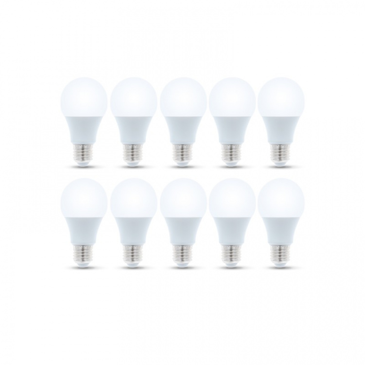 LED Lamp E27, A60, 8W, 230V, 3000K 10-pack, Warm white LED Lamp E27, A60, 8W, 230V, 3000K 10-pack, Warm white