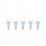 LED Lamp E27, A65, 15W, 230V, 3000K 5-pack, Warm white LED Lamp E27, A65, 15W, 230V, 3000K 5-pack, Warm white