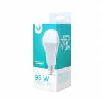 LED Lamp E27, A65, 15W, 230V, 3000K, Warm White