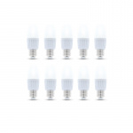 LED Lamp E27, C37, 10W, 230V, 4500K, Ceramic 10-pack, White neutral