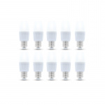 LED Lamp E27, C37, 10W, 230V, 6000K, Ceramic 10-pack, Cool White