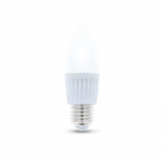 LED Lamp E27, C37, 10W, 230V, 6000K, Ceramic, Cool White LED Lamp E27, C37, 10W, 230V, 6000K, Ceramic, Cool White