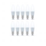LED Lamp E27, 6W, 3000K 10-pack, Warm White LED Lamp E27, 6W, 3000K 10-pack, Warm White