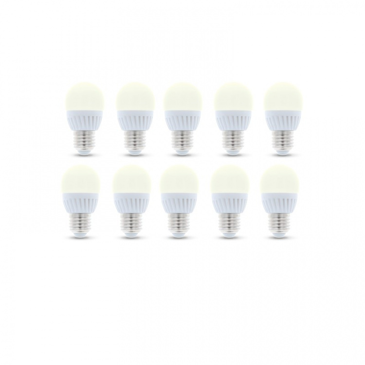 LED Lamp E27, G45, 10W, 230V, 3000K, Ceramic 10-pack, Warm White LED Lamp E27, G45, 10W, 230V, 3000K, Ceramic 10-pack, Warm White