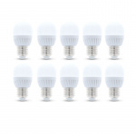 LED Lamp E27, G45, 10W, 230V, 4500K, Ceramic 10-pack, White neutral