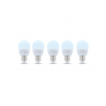 LED Lamp E27, G45, 10W, 230V, 6000K, Ceramic 5-pack, Cool White LED Lamp E27, G45, 10W, 230V, 6000K, Ceramic 5-pack, Cool White