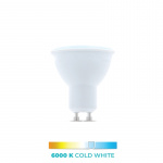 LED Lamp GU10, 1W, 230V, 6000K, Cool White