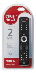 One For All URC 7125 Universal Remote Control Evolve 2 One For All URC 7125 Universal Remote Control Evolve 2