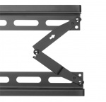 DELTACO Office, heavy-duty fixed foldable, 43