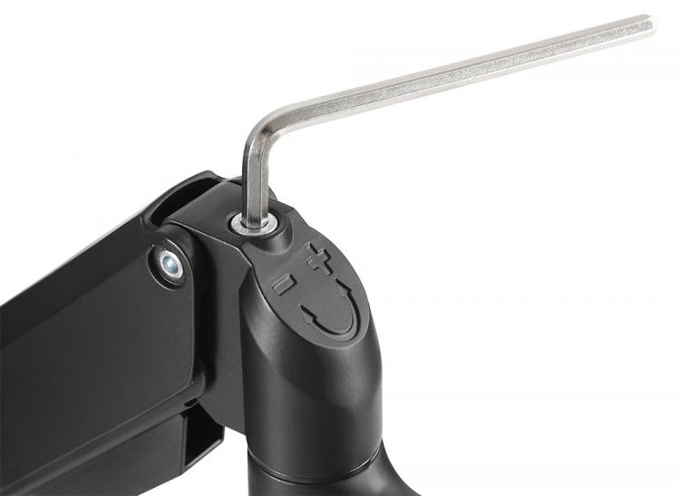 DELTACO Office, gas spring arm desk, 17