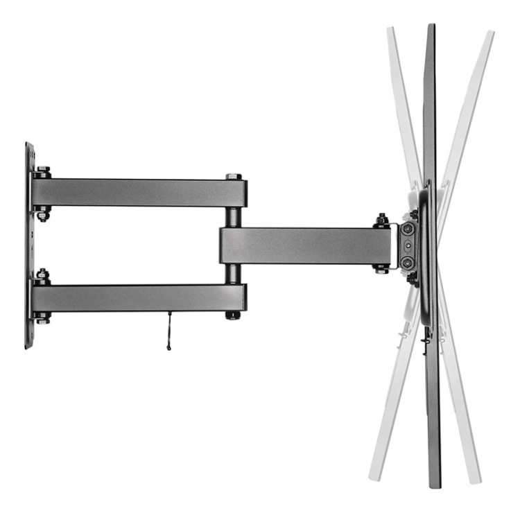 DELTACO, full-motion 3-way wall, 37