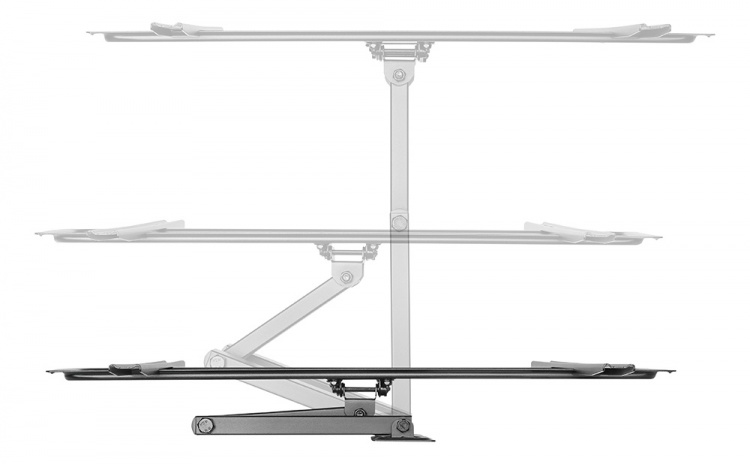 DELTACO, full-motion 3-way wall, 37