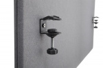 DELTACO Office, 1200(W)x600(H)mm Acoustic Desktop Privacy Panel DELTACO Office, 1200(W)x600(H)mm Acoustic Desktop Privacy Panel