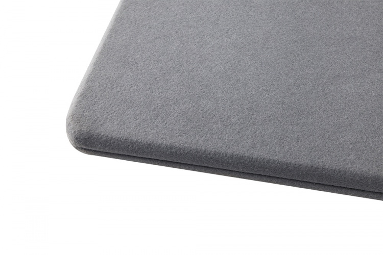 DELTACO Office, 1200(W)x600(H)mm Acoustic Desktop Privacy Panel DELTACO Office, 1200(W)x600(H)mm Acoustic Desktop Privacy Panel