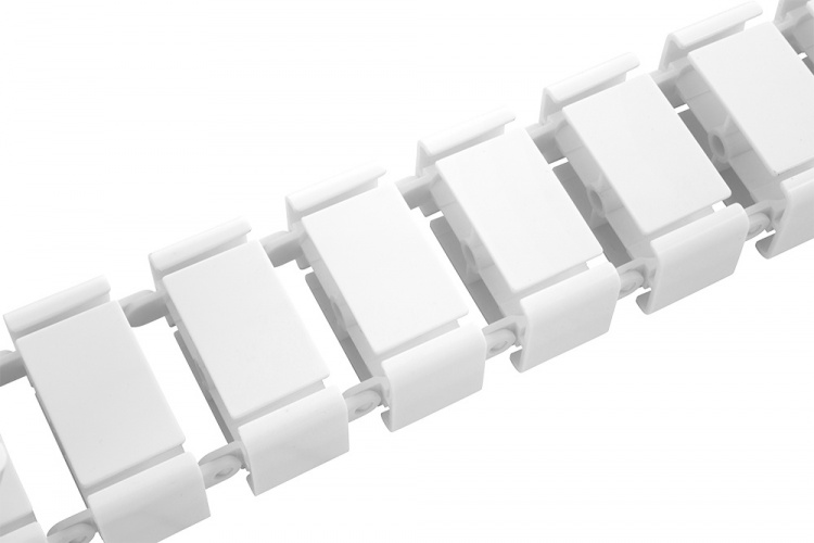 DELTACO Office, Spine Cable Organizer & Hider, Black DELTACO Office, Spine Cable Organizer & Hider, Black