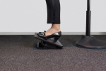 DELTACO Office, Ergonomic Tiltable Steel Foot Rest