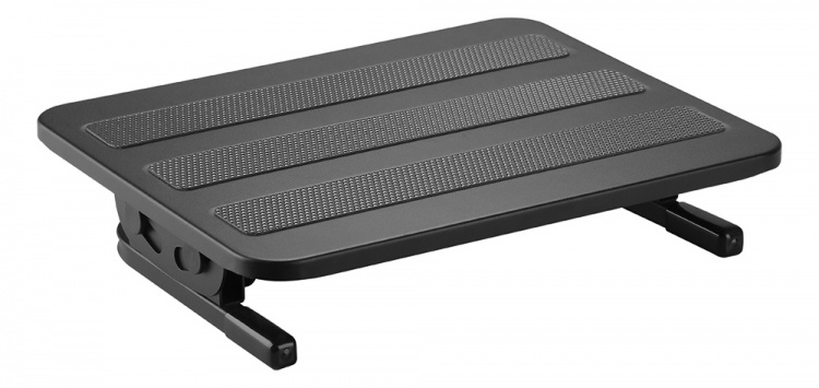 DELTACO Office, Ergonomic Tiltable Steel Foot Rest