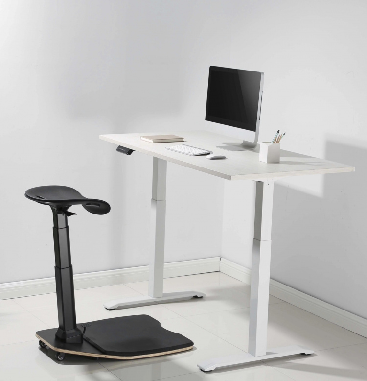 DELTACO Office, Ergonomic Leaning Chair with Anti-Fatigue Mat DELTACO Office, Ergonomic Leaning Chair with Anti-Fatigue Mat