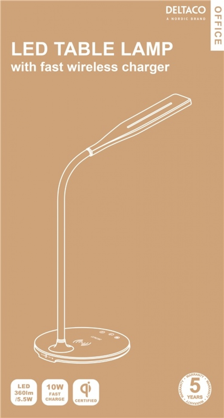 DELTACO Office, Lamp QI