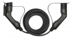 DELTACO EV-cable type 2 - type 1, 1 phase, 16A, 5M