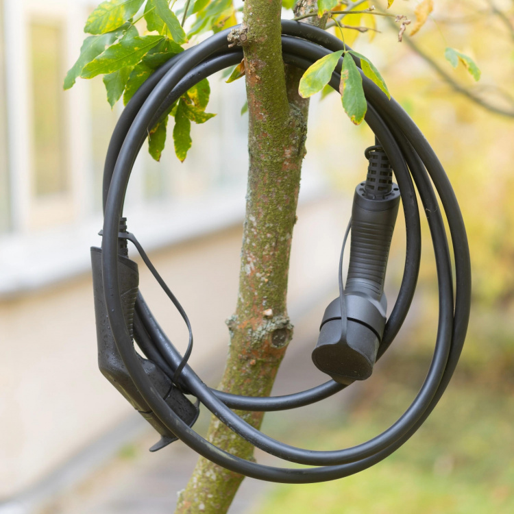 DELTACO e-Charge, cable type 2 - type 2, 3 phase, 16A, 3M