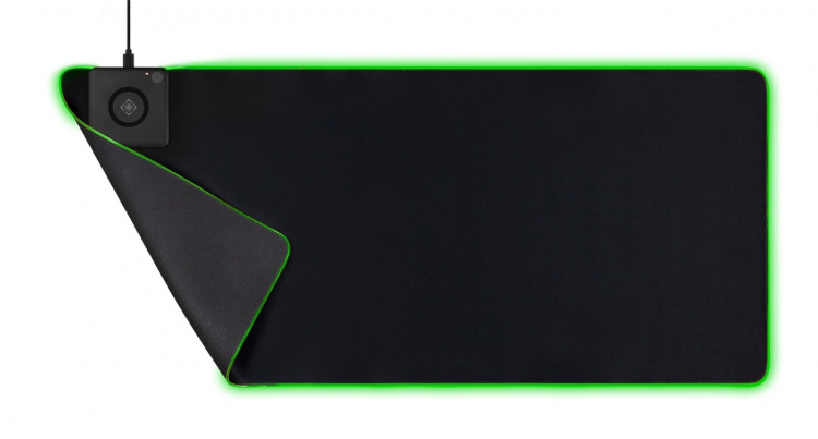 DELTACO GAMING RGB mousepad, fast wireless charging, 900x400x4mm DELTACO GAMING RGB mousepad, fast wireless charging, 900x400x4mm