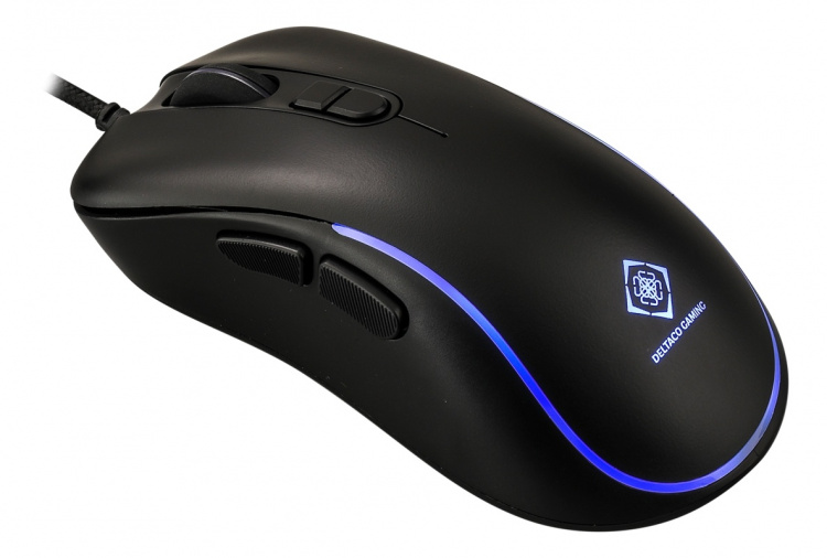 Deltaco Gaming DM120 gaming mouse, RGB, 800-3200 DPI, 125 Hz, RGB LED, USB