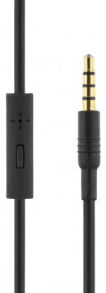 STREETZ headset for smartphone, microphone, 1-button, 1,5m, blue