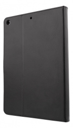 DELTACO iPad case, vegan leather, wake function, support, black DELTACO iPad case, vegan leather, wake function, support, black