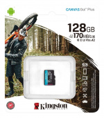Kingston 128GB microSDXC Canvas Go Plus 170R A2 U3 V30 no Adapter Kingston 128GB microSDXC Canvas Go Plus 170R A2 U3 V30 no Adapter