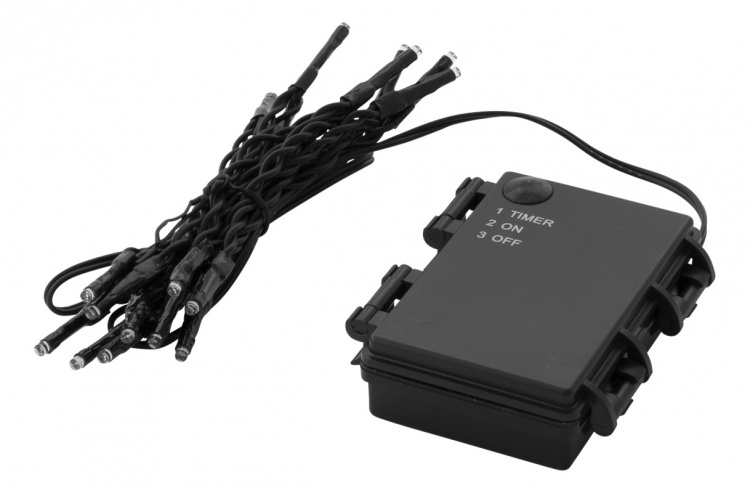 Light chain, 1.5m, 20 LED, battery, outdoor, ww