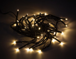 Light chain, 3 m, 40 LED, battrey, outdoor, ww