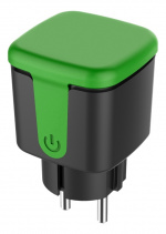 DELTACO SMART HOME outdoor plug, WiFi, IP44, 1xCEE 7/3, 13A, black/gre