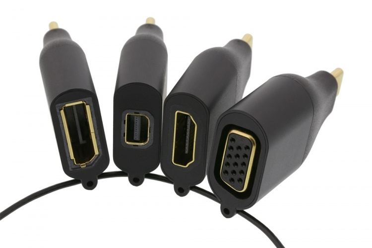 DELTACO Office, USB-C ADAPTER RING, mDP, DP, VGA, HDMI DELTACO Office, USB-C ADAPTER RING, mDP, DP, VGA, HDMI