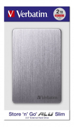 VERBATIM STORE´N´GO ALU SLIM 2.5