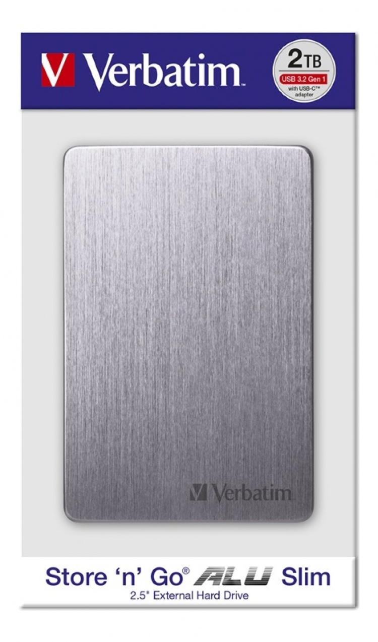 VERBATIM STORE´N´GO ALU SLIM 2.5