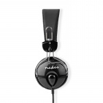 Nedis On-Ear Wired Headphones | 3.5 mm | Cable length: 1.10 m | Black