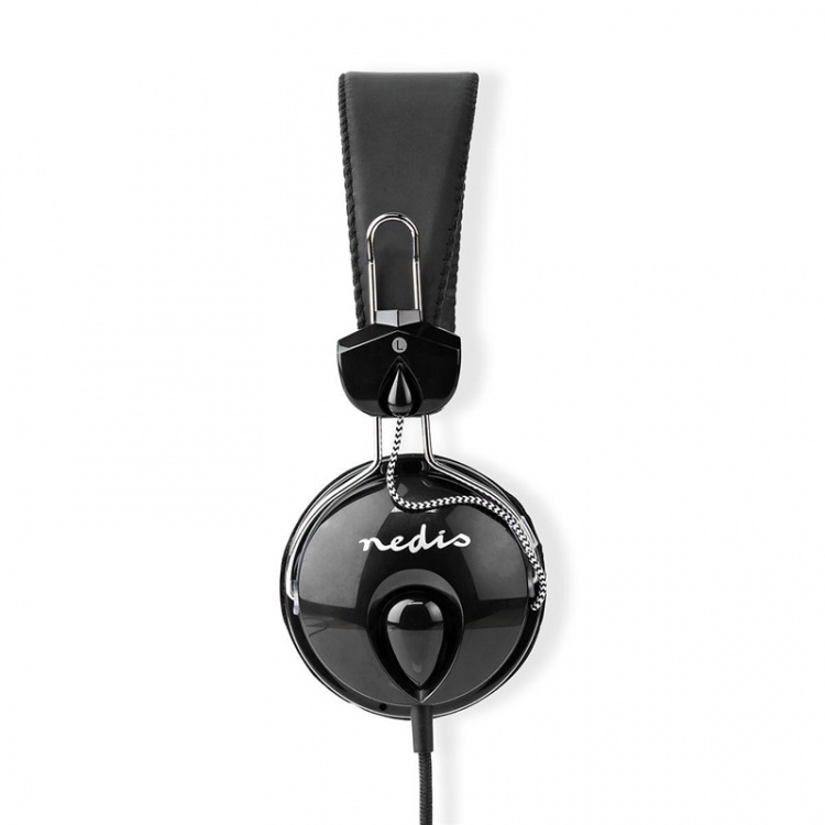 Nedis On-Ear Wired Headphones | 3.5 mm | Cable length: 1.10 m | Black