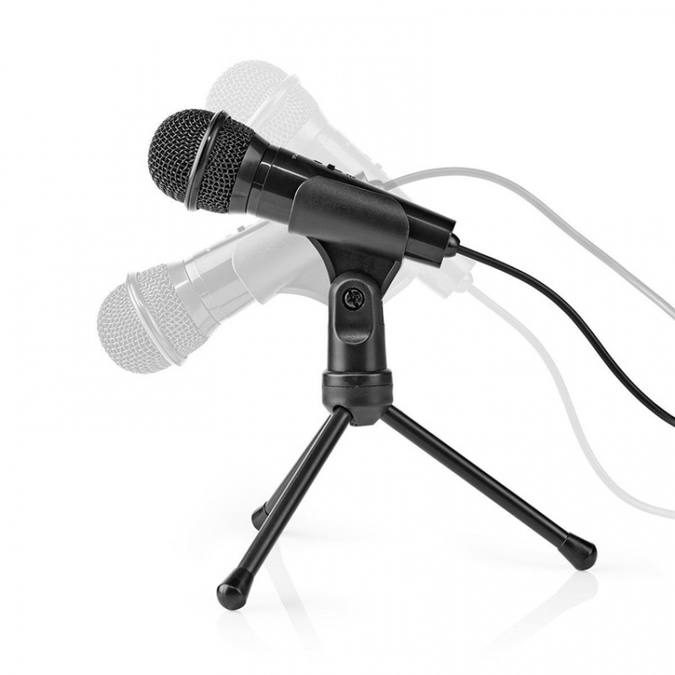 Nedis Microphone | Used for: Desktop / Notebook / Smartphone / Tablet | Wired | 1x 3.5 mm