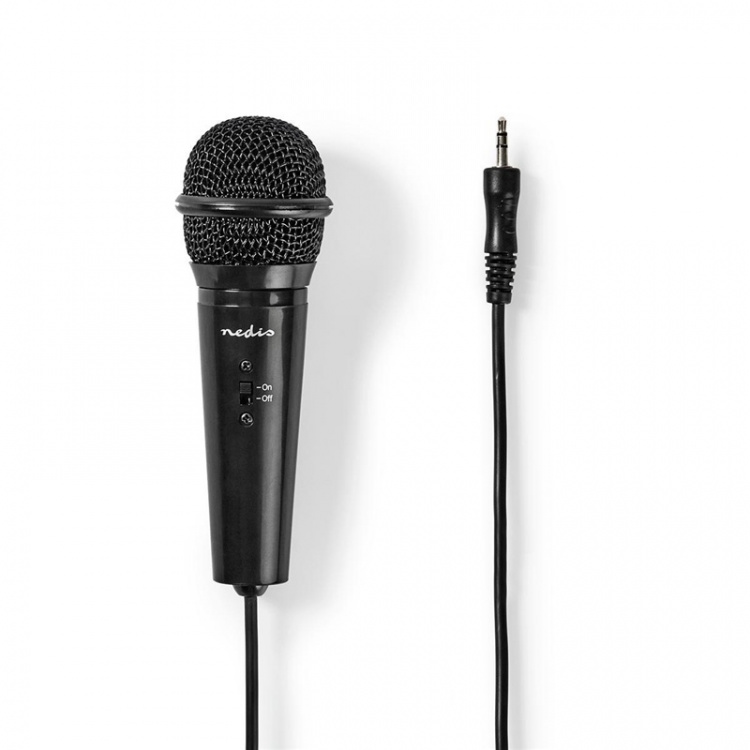Nedis Microphone | Used for: Desktop / Notebook / Smartphone / Tablet | Wired | 1x 3.5 mm