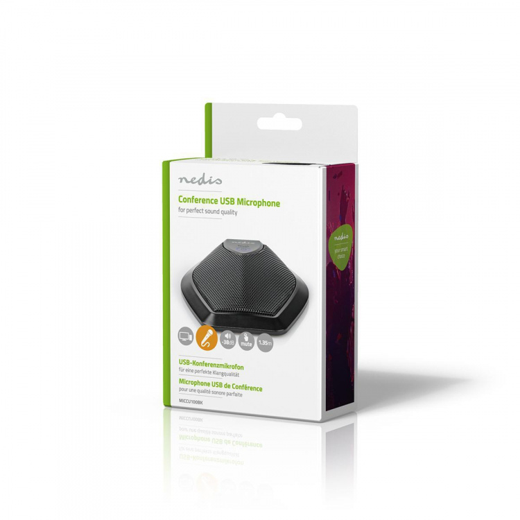 Nedis Microphone | Used for: Desktop / Notebook | Wired | 1x USB